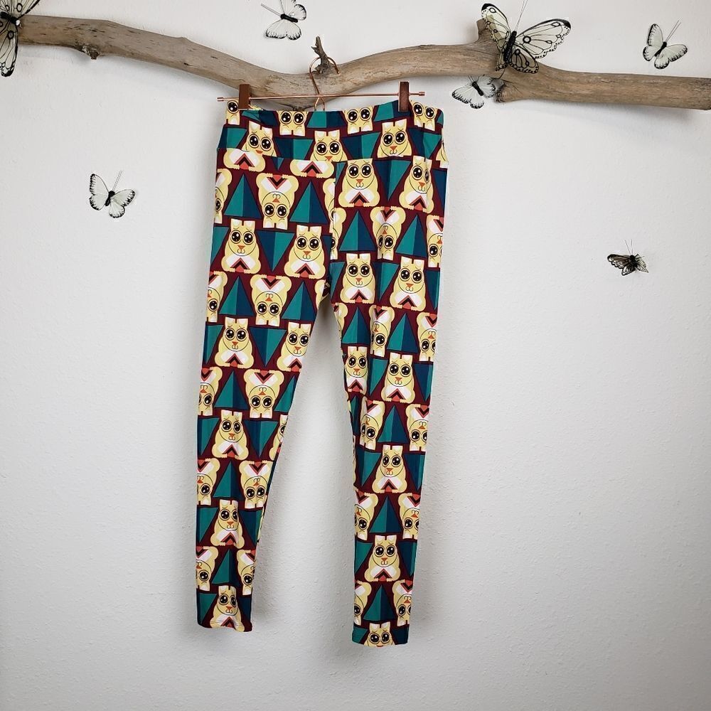 Lularoe big eyed bunny tall and curvy leggings